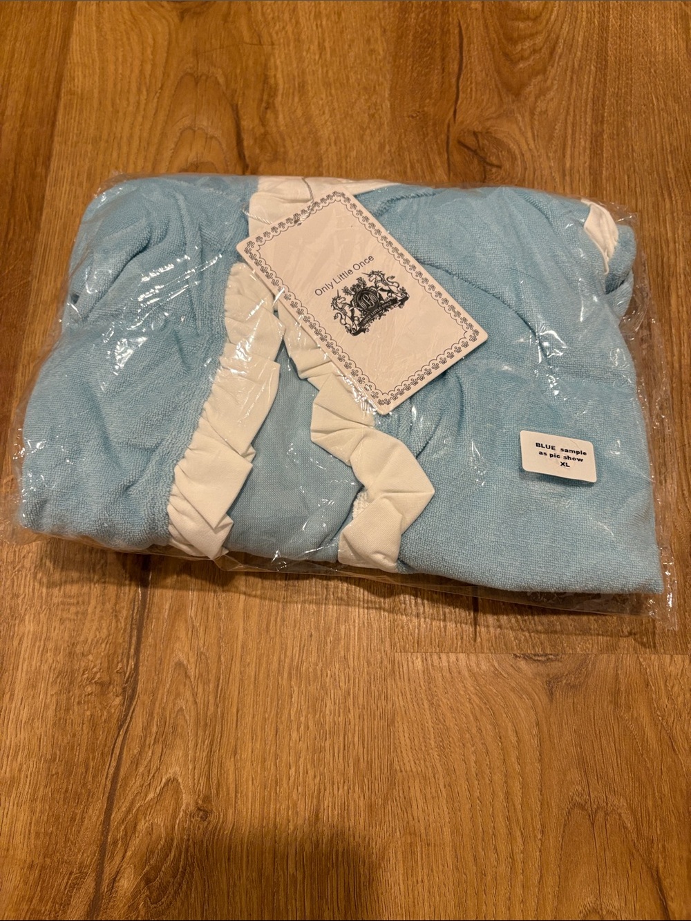 Only little Once New with tags hooded towel